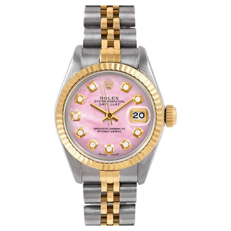 rolex ladies black mother of pearl &|rolex datejust 36 white gold.